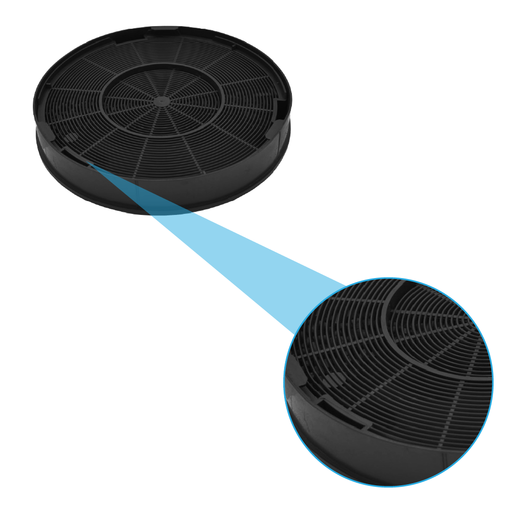 Filtre à charbon (2pcs) EFF62 / E3CFF62 / FAC529 par AllSpares