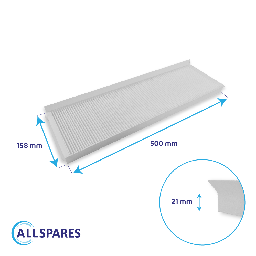 Filtre pour VMC Zehnder ComfoAir Q350/450/600 (G4)