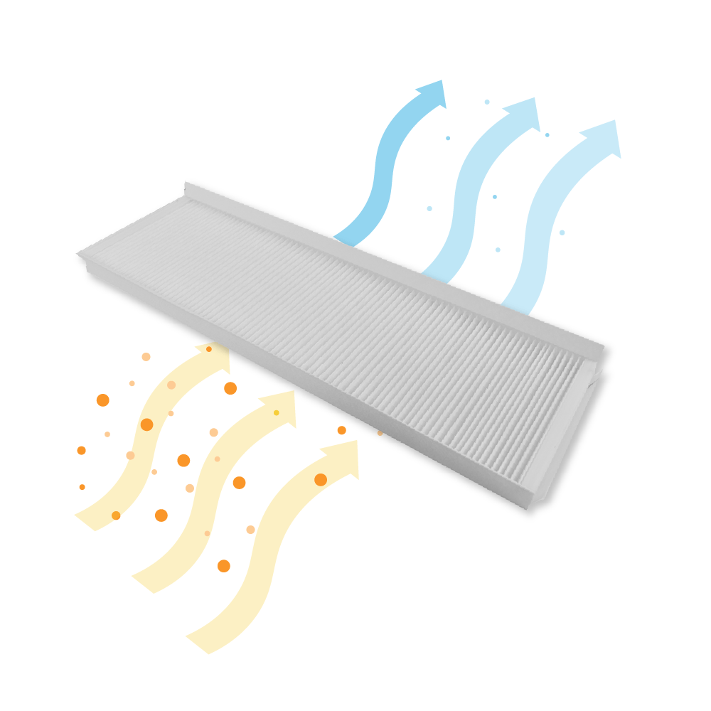 Filtre pour VMC Zehnder ComfoAir Q350/450/600 (G4)