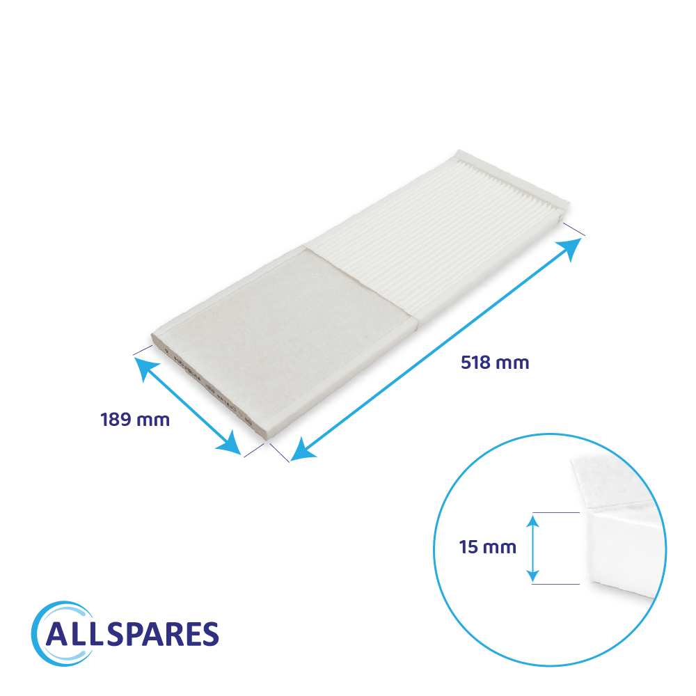 Filtre pour VMC (2pcs) Duco Comfort D400 / Comfort Plus (F7/G4)
