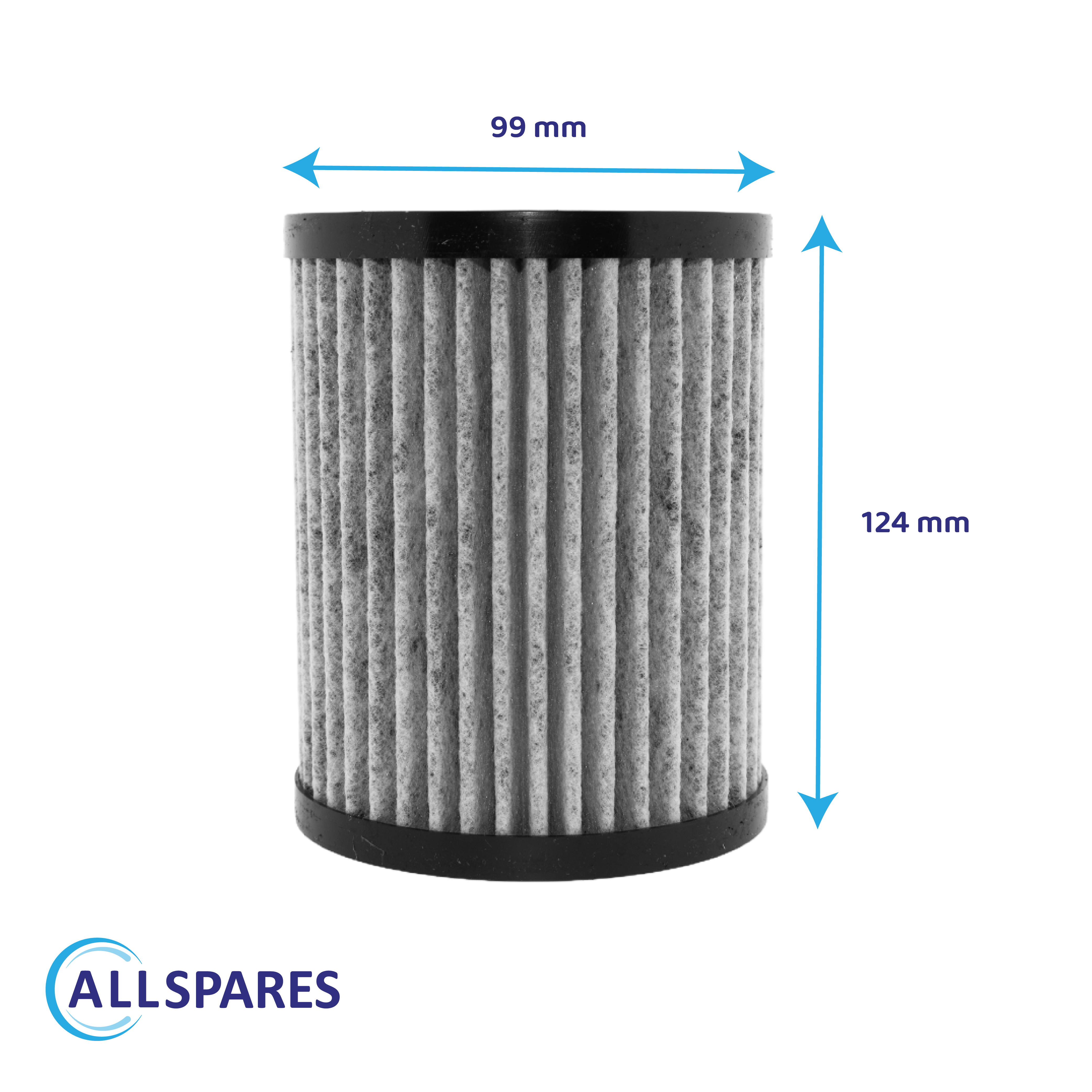 Filtre à charbon actif adapté pour Meltem M-WRG-FK / 5573