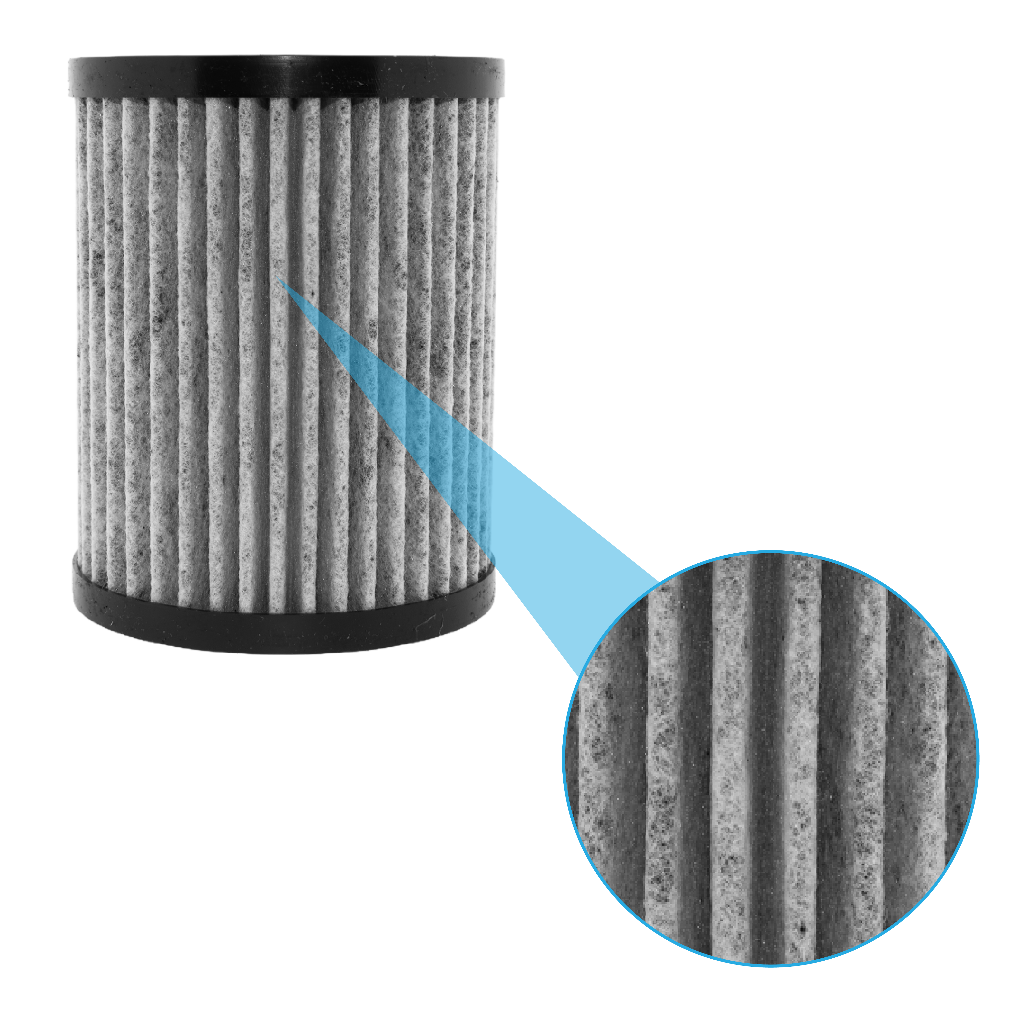 Filtre à charbon actif adapté pour Meltem M-WRG-FK / 5573
