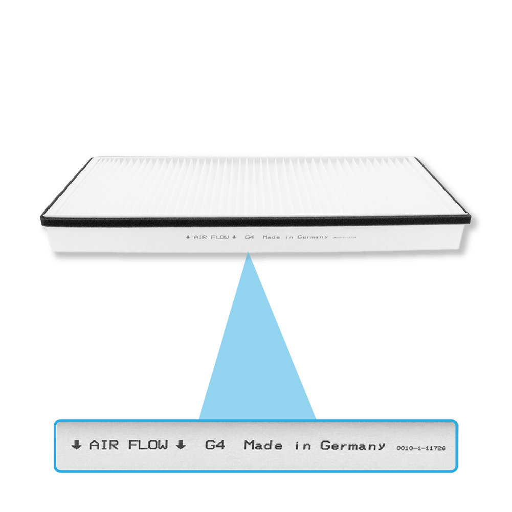 Filtre G4 / F7 (2pcs) compatible avec Paul Novus 300 / 450
