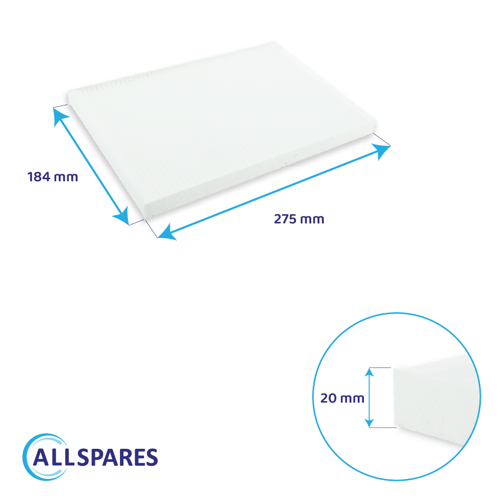Filtre G4 compatible avec Paul Focus 200/F200 (2 pièces)