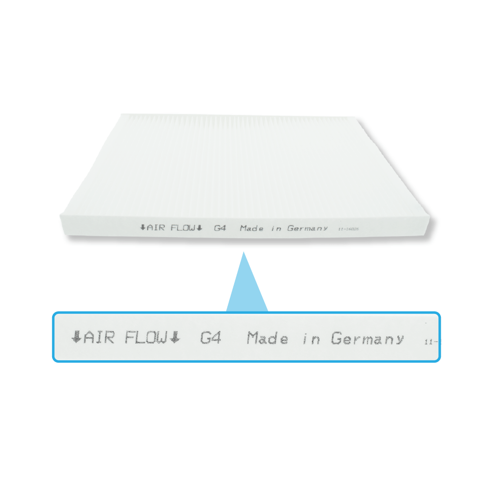 Filtre G4/F7 compatible avec Paul Focus 200/F200 (2 pièces)