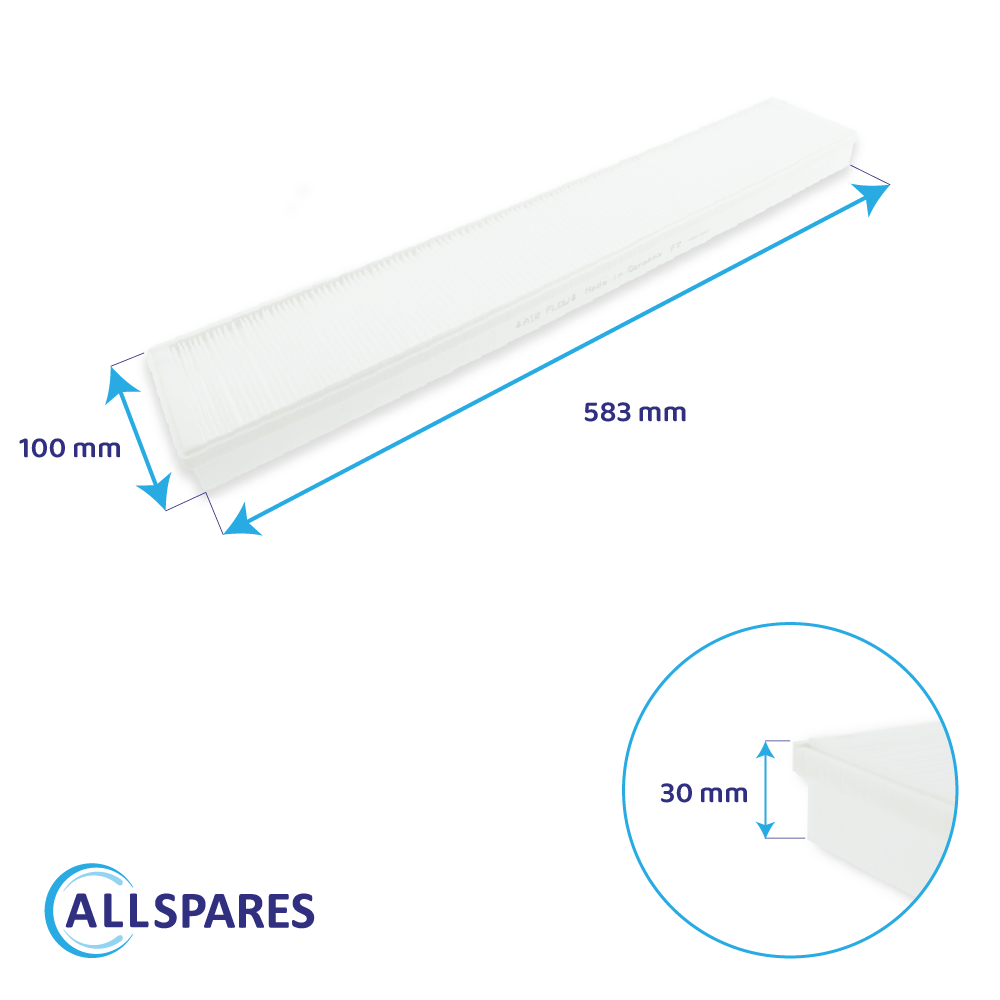 Filtre F7 compatible avec Helios KWL ELF 340D