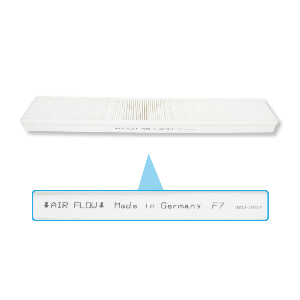 Filtre F7 compatible avec Helios KWL ELF 340D