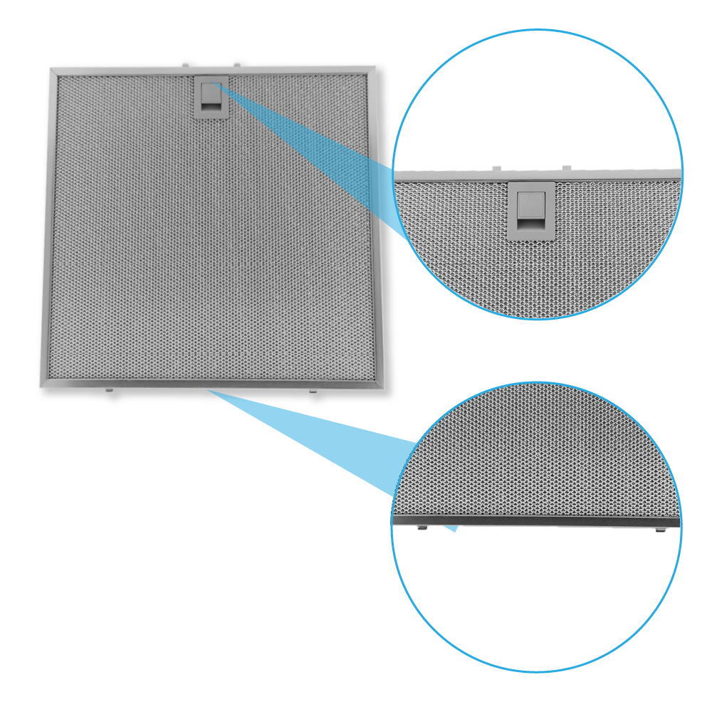 Filtre à graisse en métal 320x330mm Balay 362381 / 00362381 par AllSpares