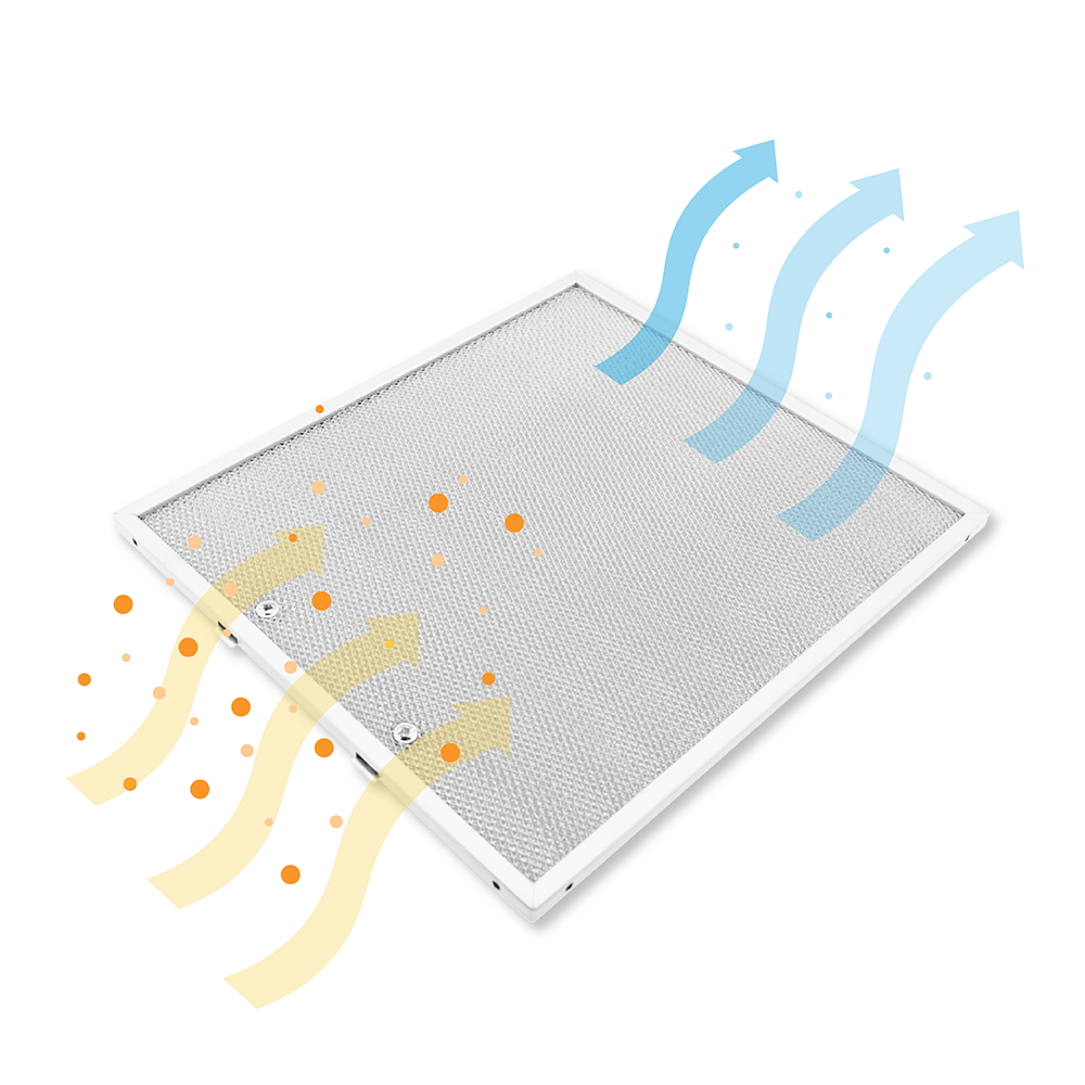 Filtre à graisse en métal 300x266mm Siemens 210340 / 00210340 par AllSpares