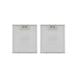 Filtre à graisse en métal (2pcs) 260x230mm compatible avec Klarstein 10030465