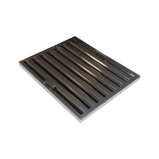Filtre choc 500x400x25mm avec poignées pour hotte pro (Type B)