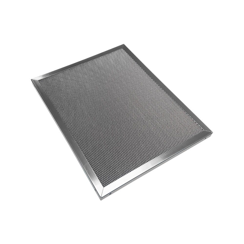 Filtre à maille tricot métallique 400x500x20mm pour hotte de cuisine professionnelle