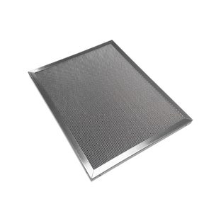 Filtre à maille tricot métallique 400x500x20mm pour hotte de cuisine professionnelle