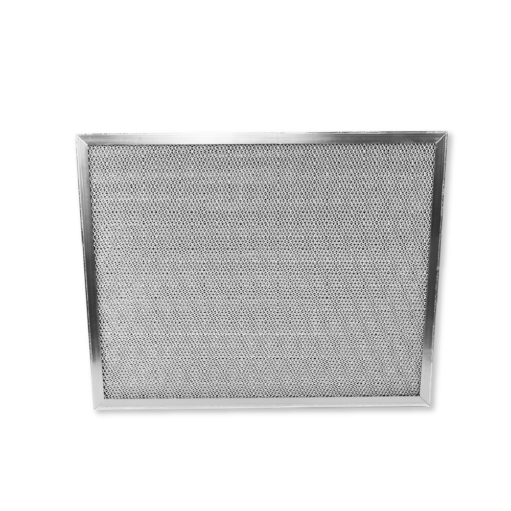 Filtre à maille tricot métallique 500x400x25mm pour hotte de cuisine professionnelle