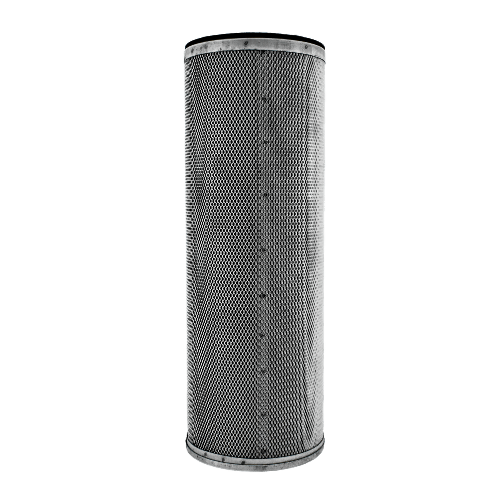 Filtre cylindre à charbon actif ⌀140x400mm pour hotte professionnelle