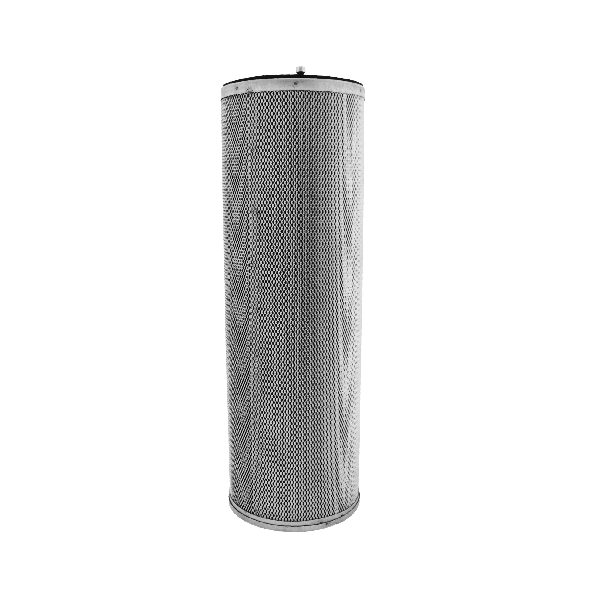 Filtre cylindre à charbon actif ⌀145x450mm pour hotte professionnelle