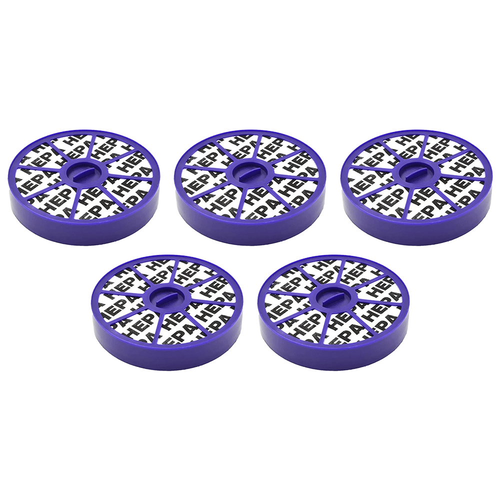 5-Pack Filtre HEPA compatible avec Dyson DC04 / DC05 / DC08 / DC15 / DC19