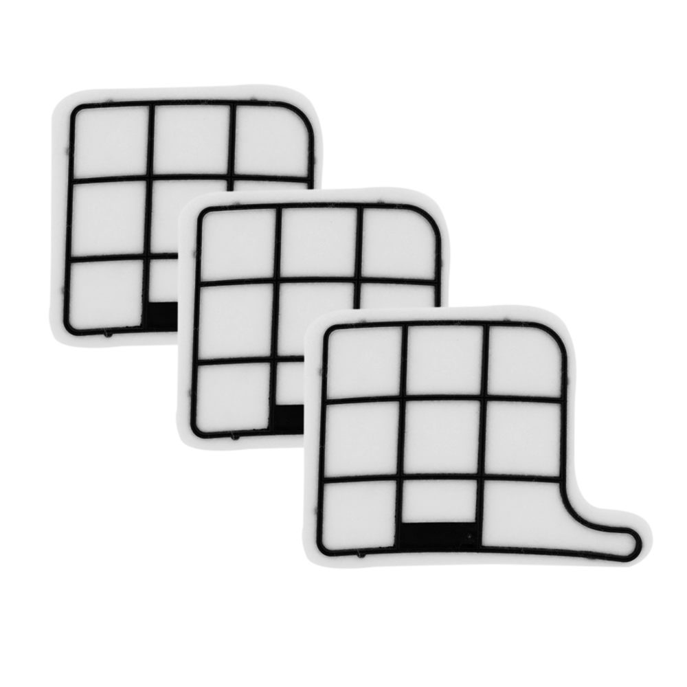 3-Pack Filtre moteur compatible avec Kobold VK135 / VK136