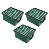 3-Pack Microfiltre compatible avec Kobold VK130 / VK131