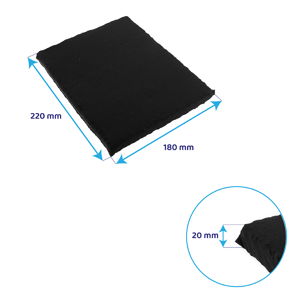 Filtre à charbon longue durée d'origine Elica CFC0038699
