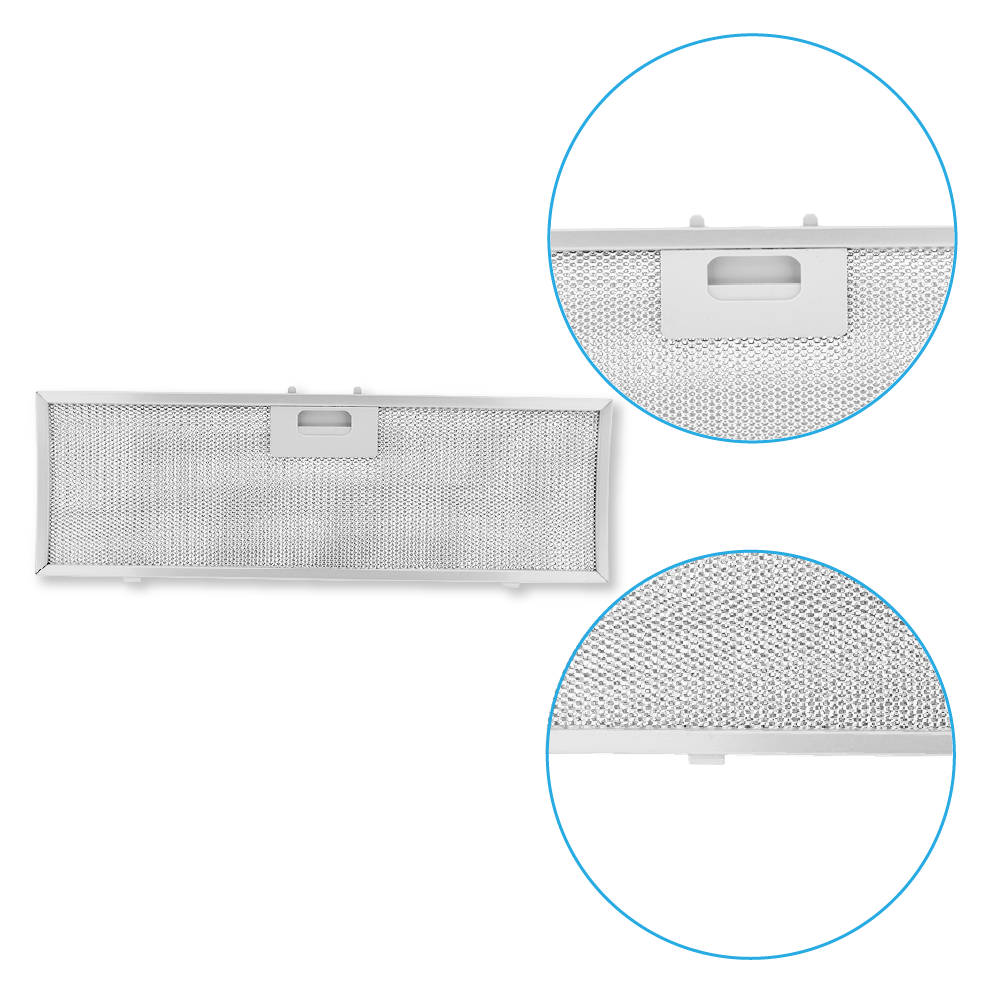 Filtre à graisse en métal 452x148mm d'origine Elica pour GLIDE IX...