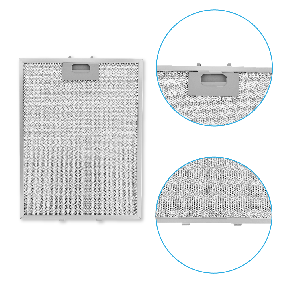 Filtre à graisse en métal 380x290mm d'origine Turboair pour VERTICE ...