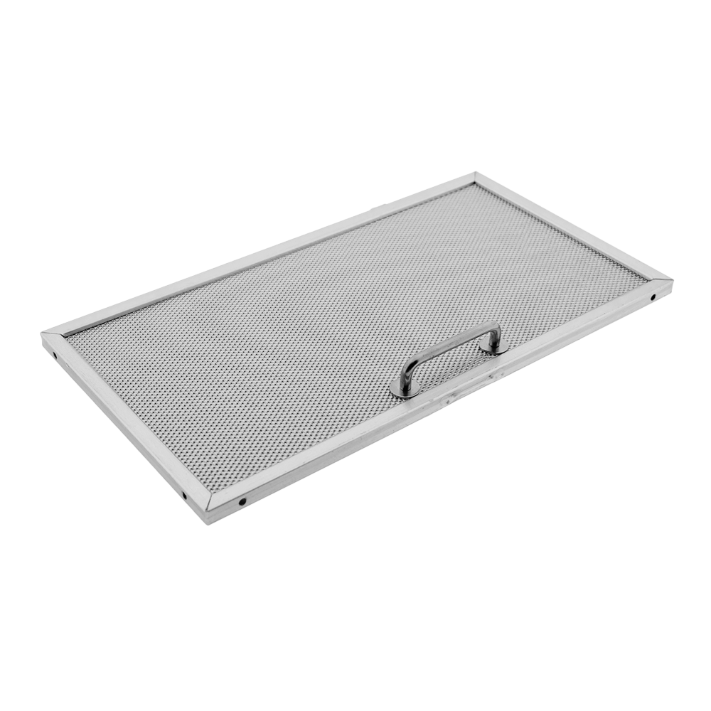 Filtre à graisse en métal 327x177mm d'origine Bauknecht pour DLHI5370IN