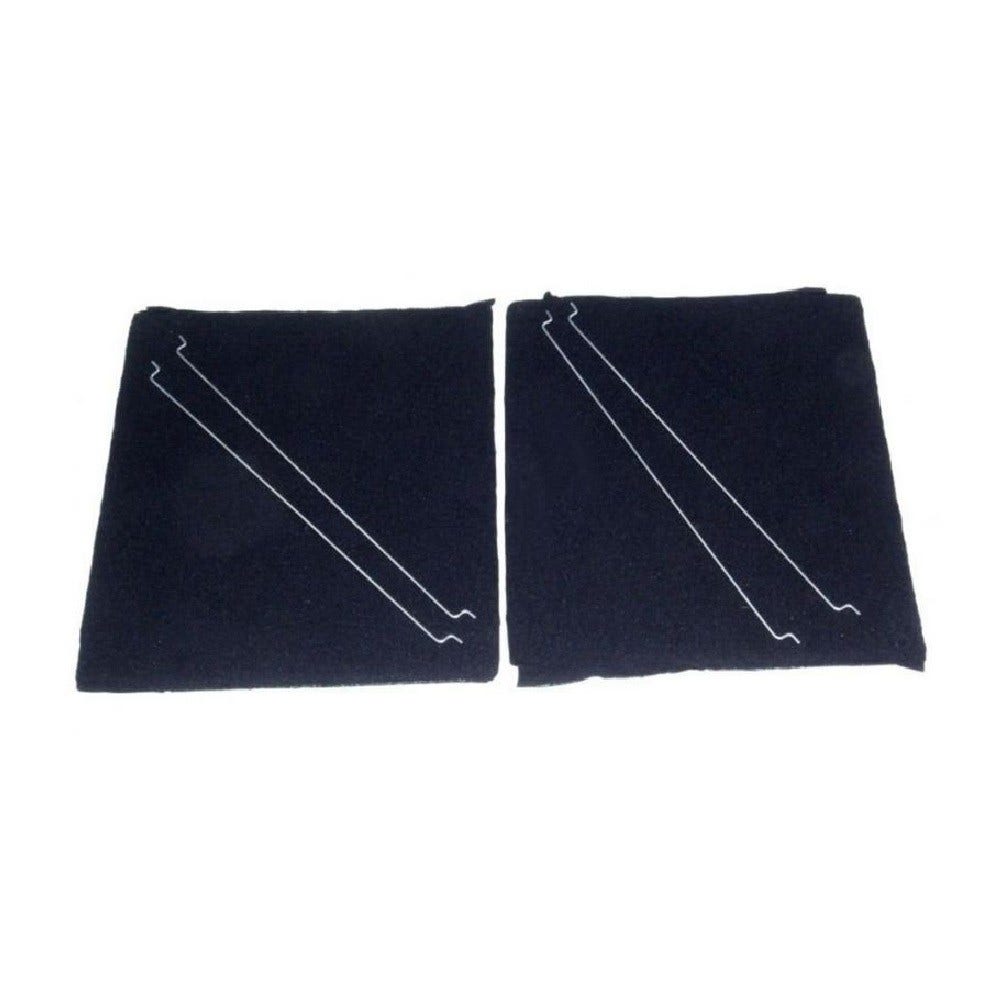 Filtre à charbon (2pcs) longue durée d'origine DeDietrich KE0051800 / AFC-31 / 71X0846