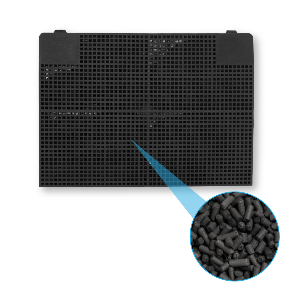 Filtre à charbon (2pcs) d'origine Alno MCFE05 / 9029800498