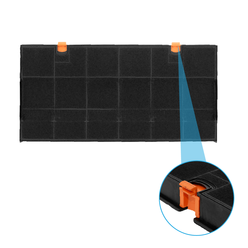 Filtre à charbon d'origine Electrolux MCFE34 / 9029801330