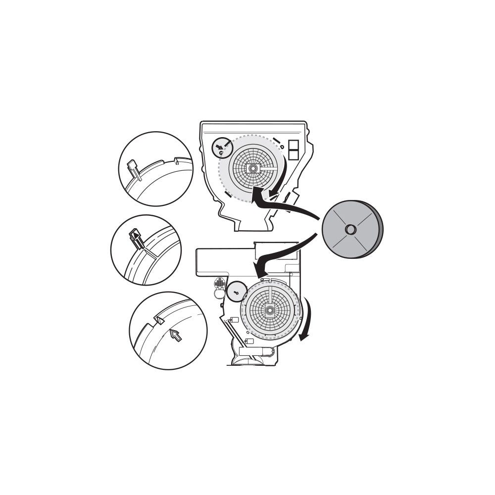 Filtre à charbon pour SMEG KSEC60... / KITFC30