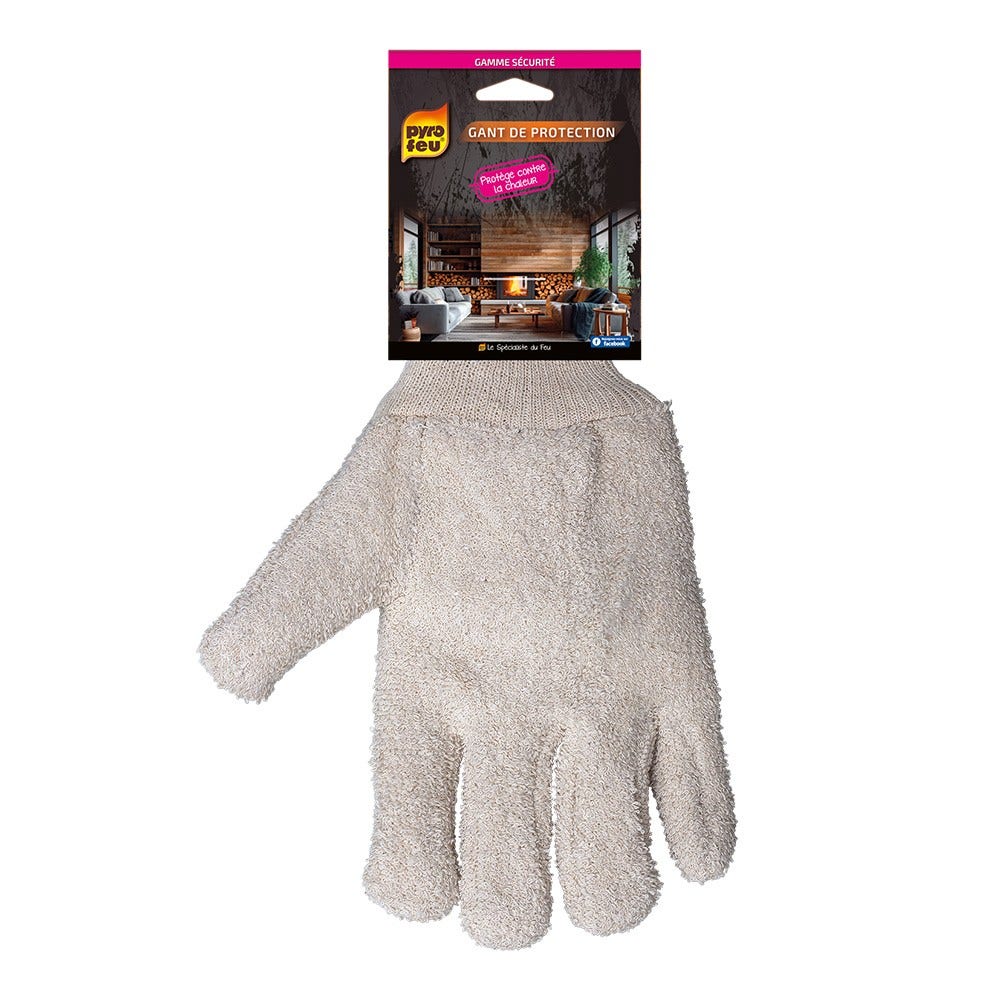 Gant de protection anti chaleur Pyrofeu 100% coton taille unique
