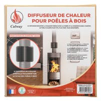 Diffuseur de chaleur pour poêles à bois, 150mm