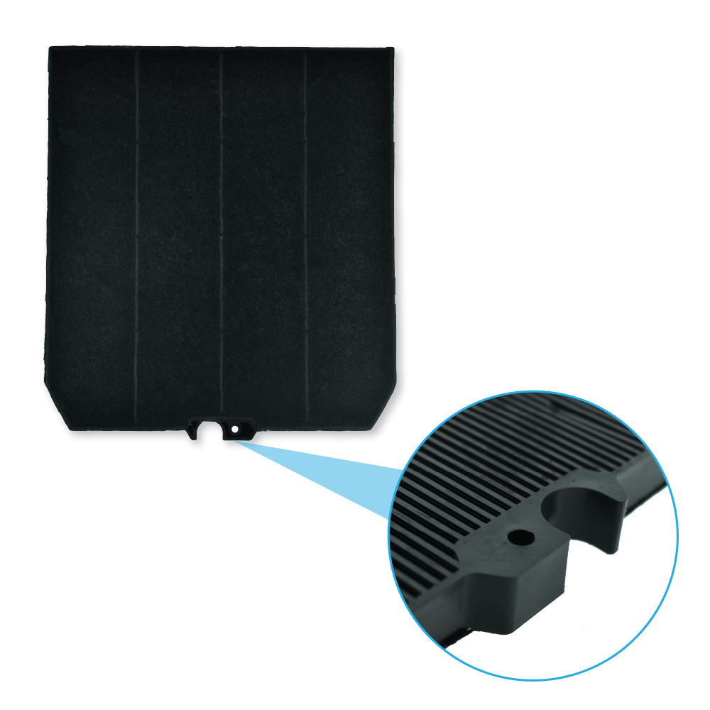 Filtre à charbon Falmec 114164 / Type 3 / 103050107 par AllSpares