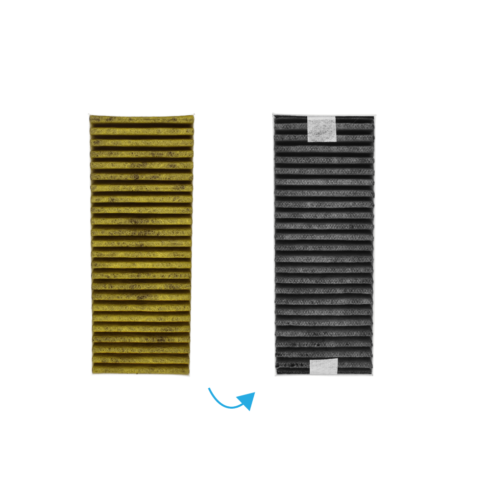 Filtre à charbon CleanAir Plus (4pcs) d'origine Constructa CV430235 / CV431235