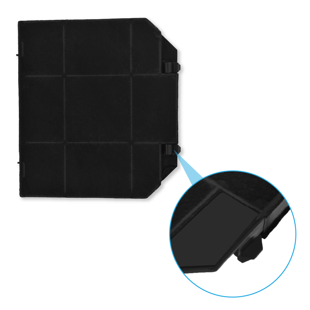 Filtre à charbon Bertazzoni 901497 par AllSpares