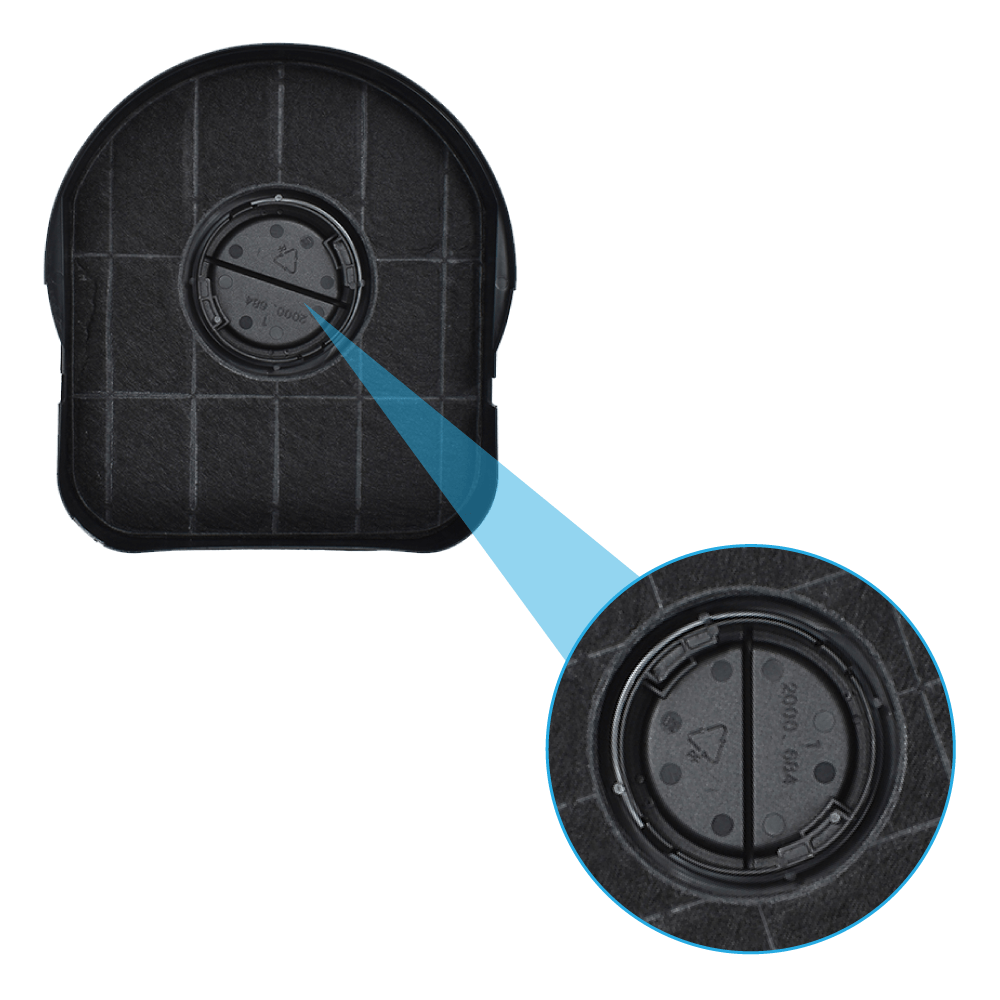 Filtre à charbon compatible avec Thomson THGP4IX