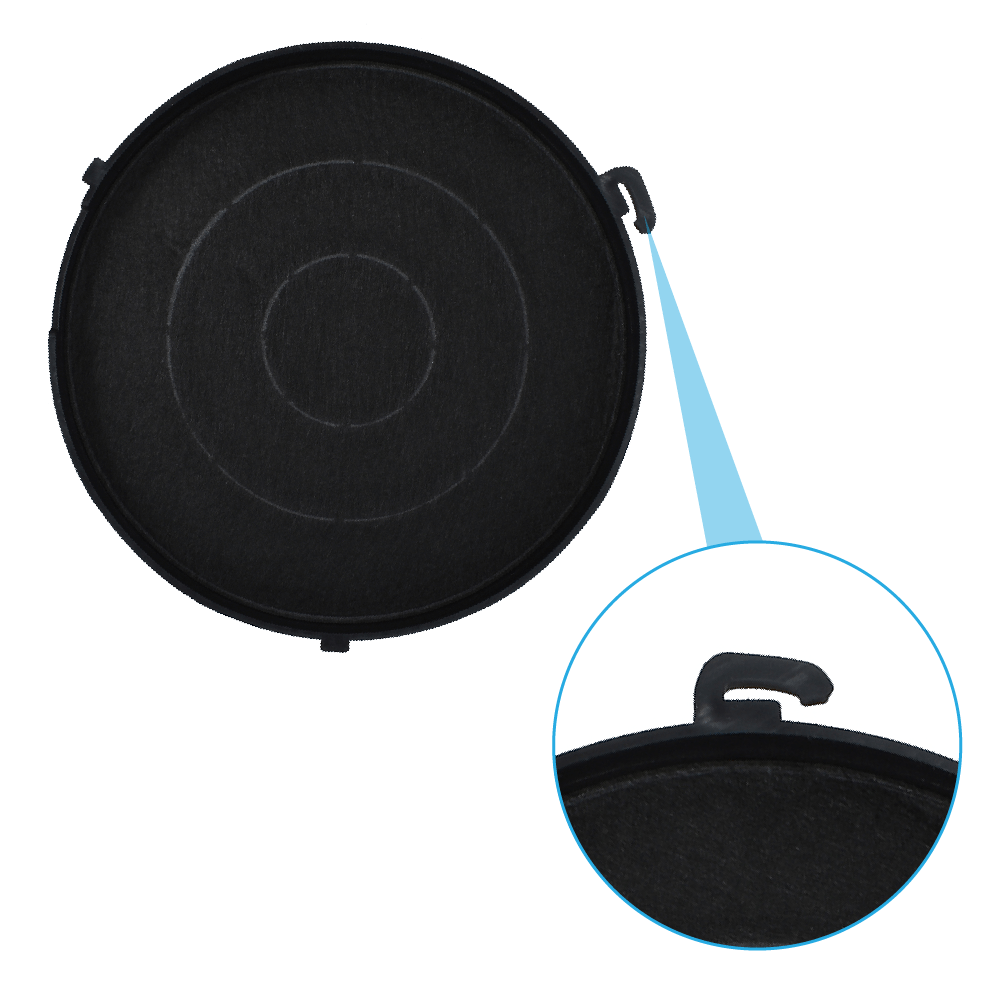 Pack Falmec Quasar – 4x filtre à charbon et 2x filtre métallique