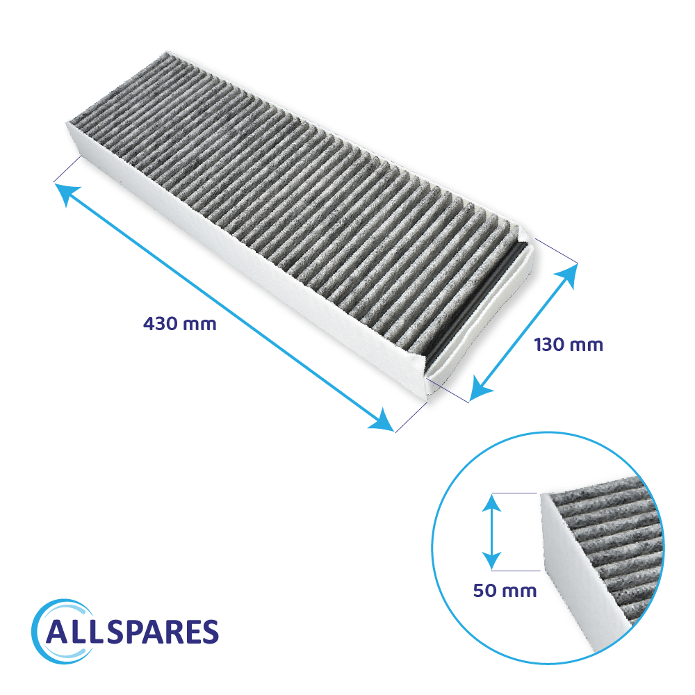 Filtre à charbon PUAKF / GFES / GFESP compatible avec Bora Pure / X Pure / S Pure / M Pure (anti-odeur de poisson)