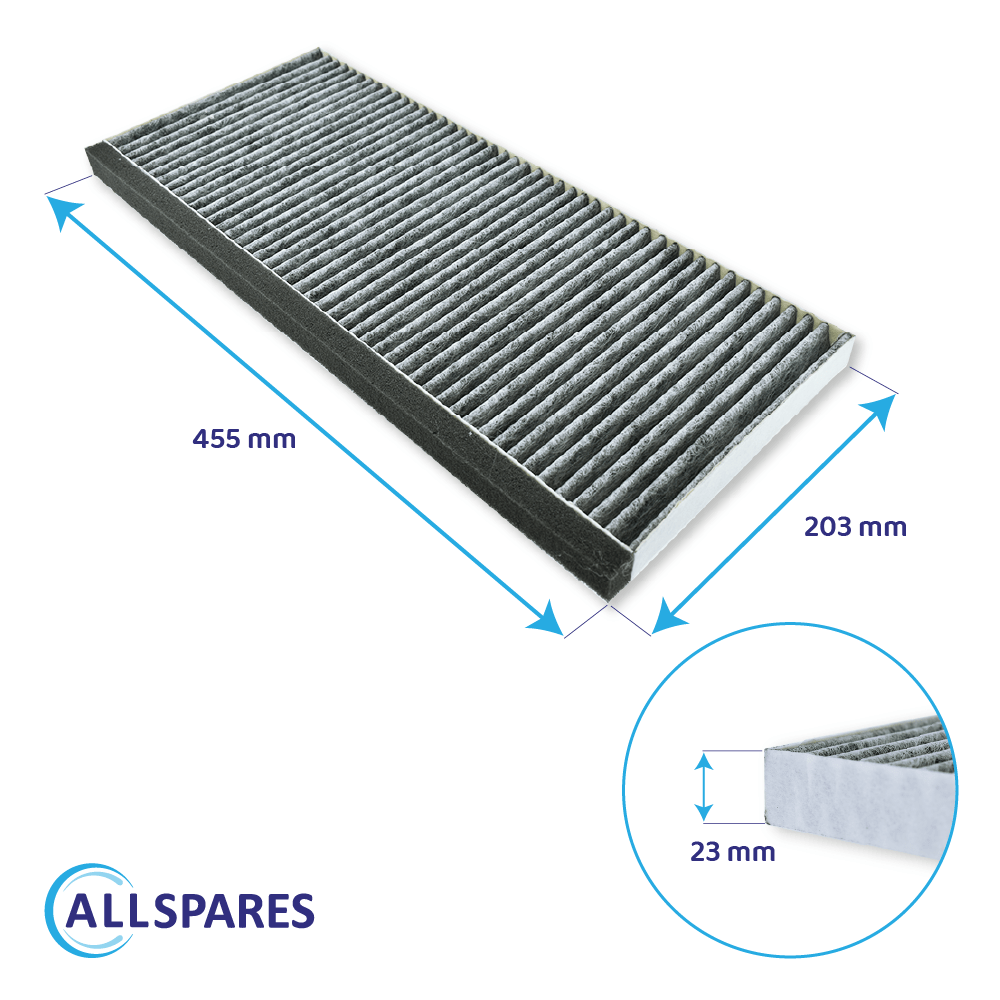 Filtre à charbon convient pour Bosch CleanAir 17006837
