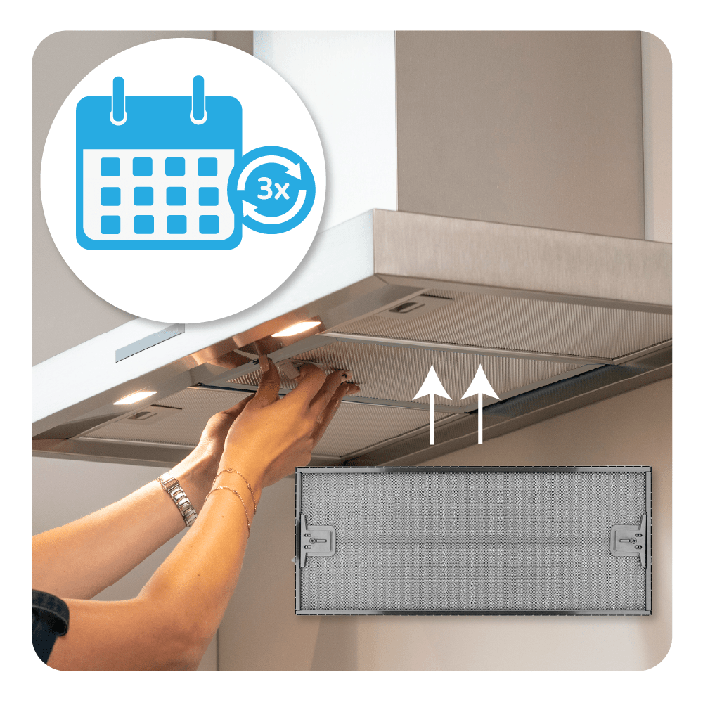 Filtre à graisse en métal 480x200mm d'origine Gaggenau 11014697