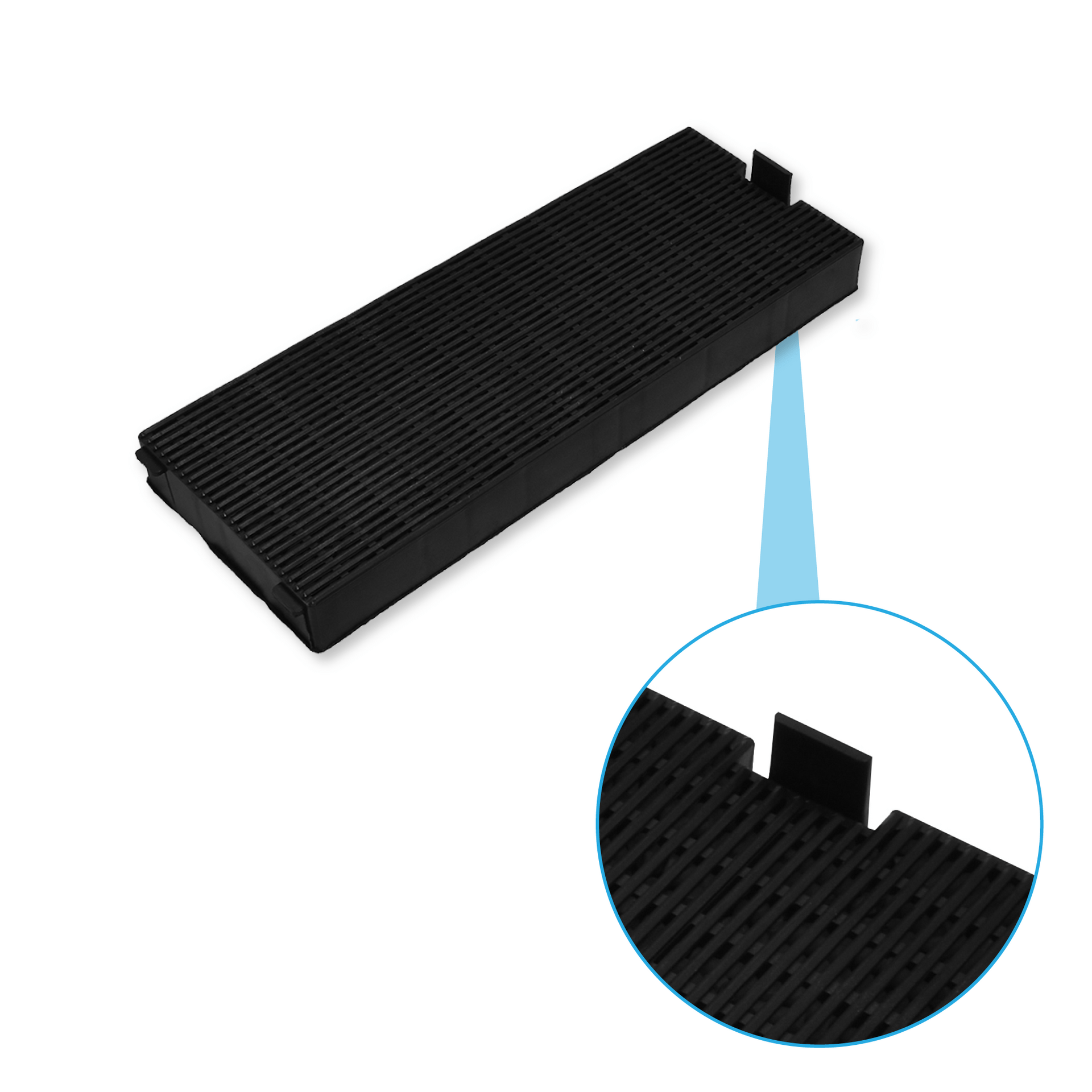 Filtre à charbon (2pcs) Seppelfricke 610000081 par AllSpares