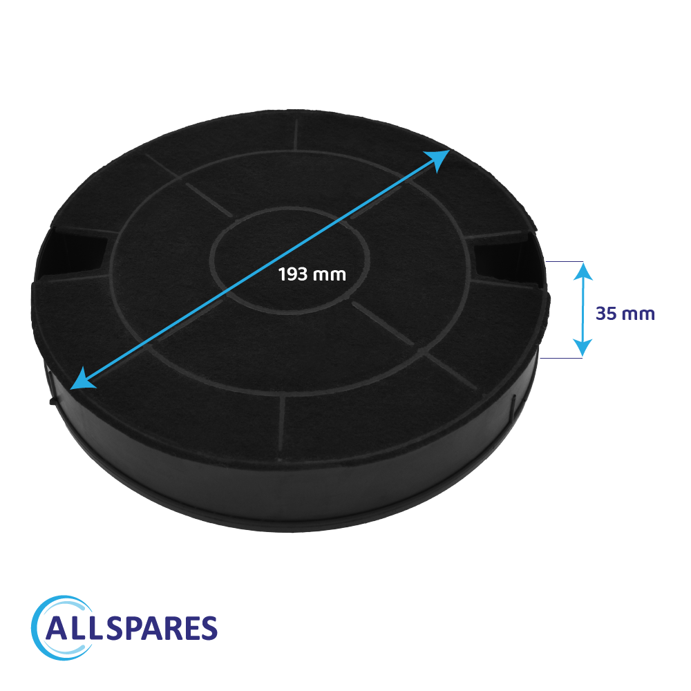 Filtre à charbon (2pcs) SMEG KITFC29 par AllSpares