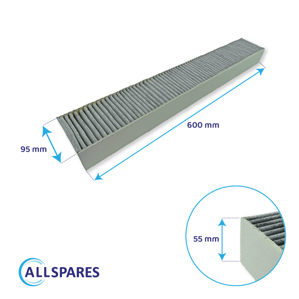 Filtre à charbon Neff 17000822 / Z8500X0 par AllSpares