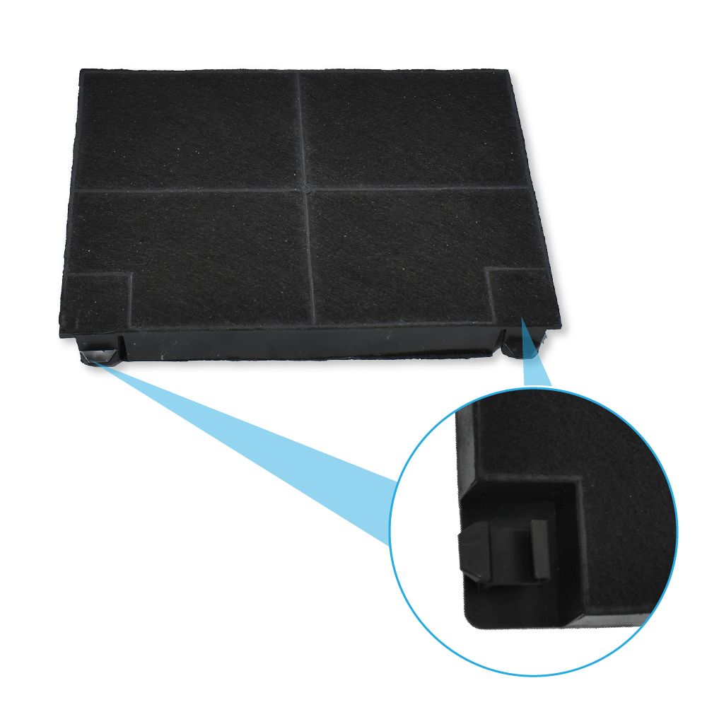 Filtre à charbon (2pcs) pour Hotpoint-Ariston AGM / AGMMT / Type 141 / CHF141/1 