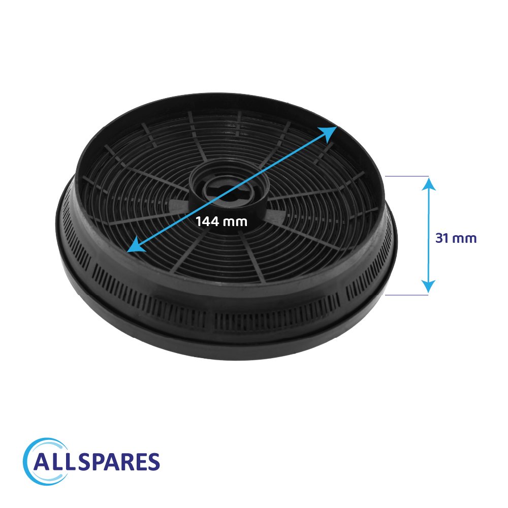 Filtre à charbon (2pcs) Airlux CR310 par AllSpares