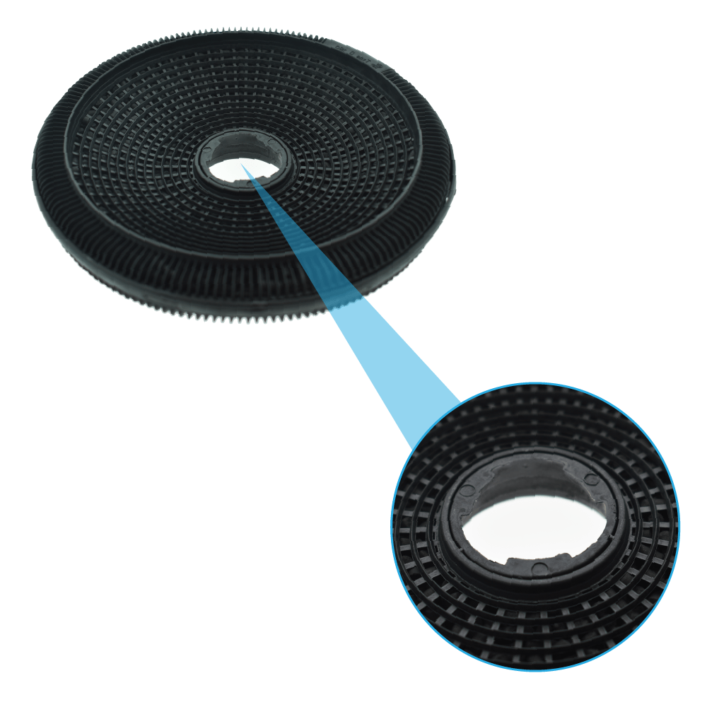 Filtre à charbon (2pcs) pour Best Modèle 190 / ECFB02