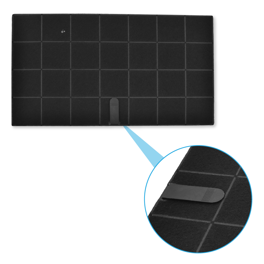 Filtre à charbon compatible avec Whirlpool AKR1050IX / AMC058