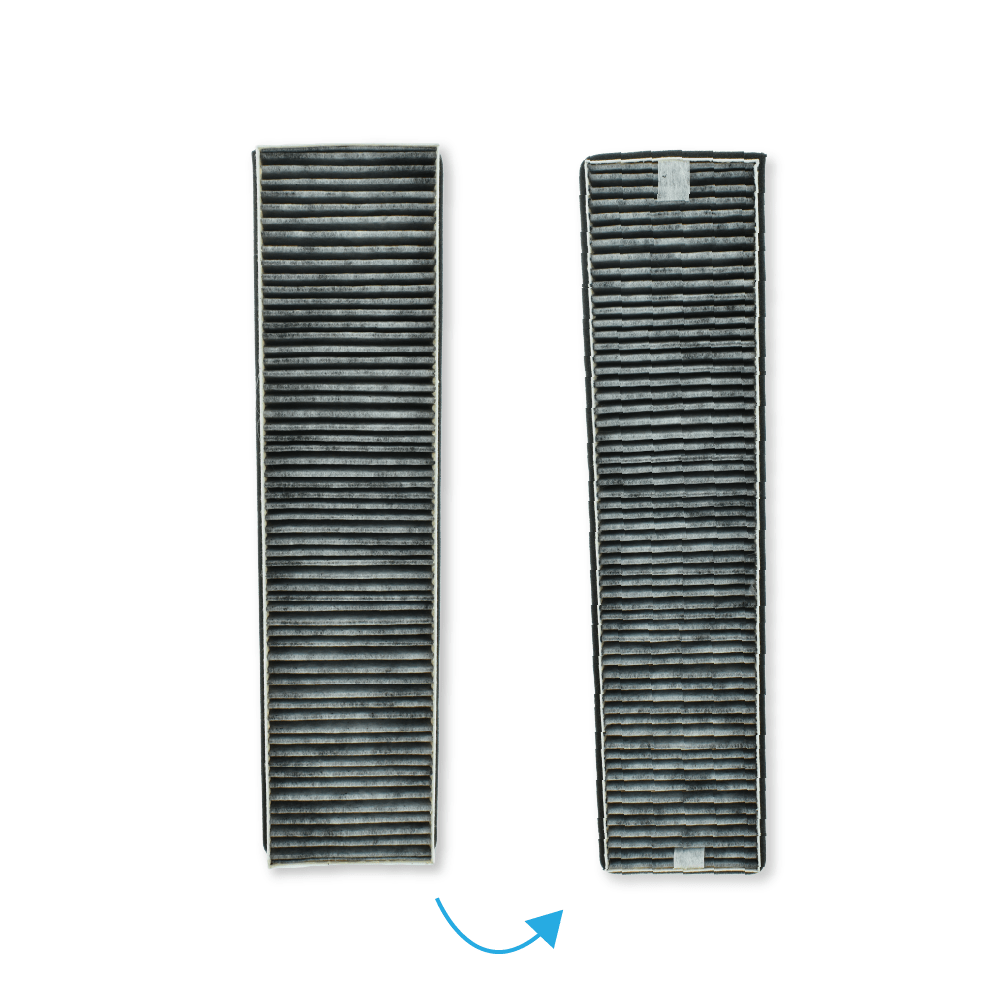 Filtre à charbon DKF13-P / 6485741 pour hottes aspirantes Miele