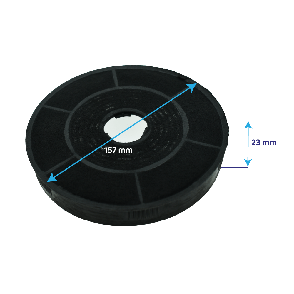 Filtre à charbon (2pcs) compatible avec Leisure H92.. / H102.. / H112..